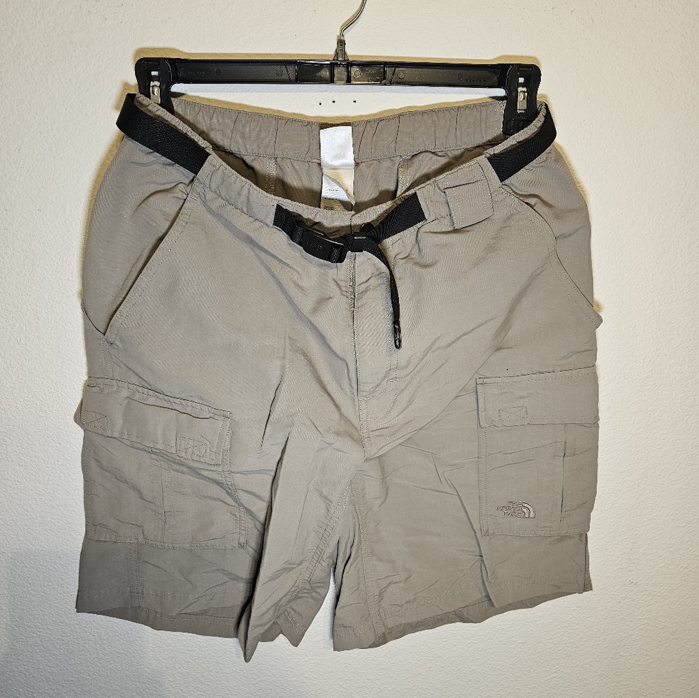 The North Face Hiking/Cargo Shorts Men's Size Medium Beige